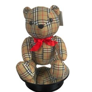 BURBERRY MINT CONDITION VINTAGE TEDDY BEAR